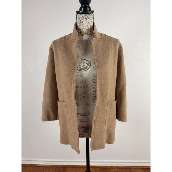 B9 J. Crew Merino Wool Sophie Sweater Blazer XS Minimalist Old Money Layering - Picture 4 of 8